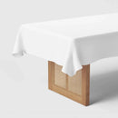 120" x 60" Tablecloth - White