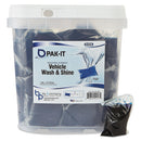 PAK-IT Vehicle Wash & Shine, Blue, 50 Pak-Its/Tub - BIG545820003200