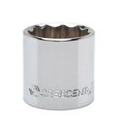 Crescent 1/2 in. X 3/8 in. drive SAE 12 Point Standard Socket 1 pc