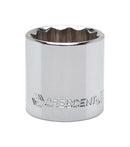 Crescent 3/8 in. X 3/8 in. drive SAE 12 Point Standard Socket 1 pc