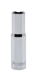 Crescent 16 mm X 3/8 in. drive Metric 6 Point Deep Socket 1 pc