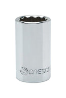 Crescent 7/16 in. X 1/2 in. drive SAE 12 Point Standard Socket 1 pc