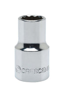 Crescent 13 mm X 1/2 in. drive Metric 12 Point Standard Socket 1 pc