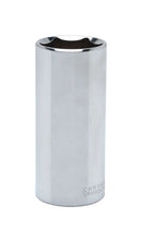 Crescent 7/16 in. X 1/2 in. drive SAE 6 Point Deep Socket 1 pc