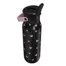 32oz Mickey Mouse Stainless Steel Vacuum Insulated Water Bottle with Straw Lid Black