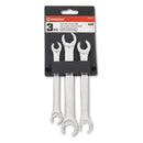 Crescent SAE Flare Nut Wrench Set 7.7 in. L 3 pk