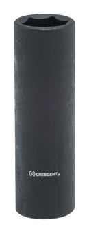Crescent 13 mm X 1/2 in. drive Metric 6 Point Deep Impact Socket 1 pc
