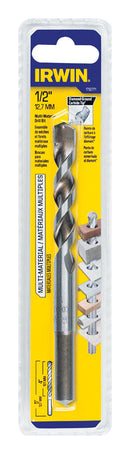 Irwin Jobber 1/2 in. X 5 in. L Multi-Material Jobber Length Drill Bit Round Shank 1 pc