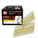 Grip-Rite 2-3/8 in. L X 12 Ga. Angled Strip Electro Galvanized Framing Nails 21 deg 5000 pk