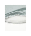 Mini Fitted Sheet - Fans Grey