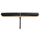 Rubbermaid Tampico-Bristle Medium Floor Sweep, 36" Brush, 3" Bristles, Black - RCP9B13BLAEA