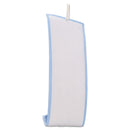 Rubbermaid Economy Wet Mopping Pad, Microfiber, 18", Blue - RCPQ409BLUEA