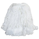 Boardwalk Pro Loop Web/Tailband Mop Head, White,