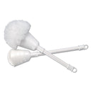 Boardwalk Cone Bowl Mop, 10" Handle, 2" Dia. Head, Plastic, White - BWK00170EA