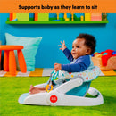 Learn-to-Sit 2-Position Floor Seat - Wild Wiggle