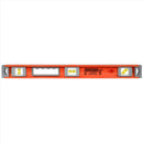 Johnson 24 in. Aluminum Magnetic I-Beam Level 3 vial, Pack of 2