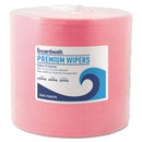 Boardwalk Hydrospun Wipers, Red,12 X 13, 475/Roll - BWKP080JPR