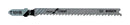 Bosch 4 in. Carbon Steel T-Shank Ground teeth and taper ground back Jig Saw Blade 10 TPI 5 pk