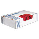 Heritage Healthcare Biohazard Printed Can Liners, 10 Gal, 1.3 Mil, 24" X 23", Red, 500/Carton - HERA4823PR
