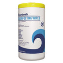 Boardwalk Disinfecting Wipes, Lemon Scent, 75 Wipes/1 Pack, Qty 1