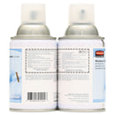 Rubbermaid Tc Microburst 9000 Air Freshener Refill, Linen Fresh, 5.3 Oz Aerosol, 4/Carton - RCP4012441