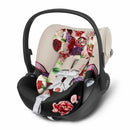 Cloud Q SensorSafe Reclining Infant Car Seat - Spring Blossom Light
