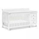 Kalani 4-in-1 Convertible Crib & Changer - White