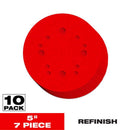 Diablo 5 in. Ceramic Blend Hook and Lock Sanding Disc Assorted Grit Assorted 7 pc
