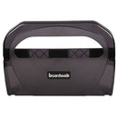 Boardwalk Toilet Seat Cover Dispenser, Plastic, 17 1/4 X 3 1/8 X 11 3/4, Smoke Black - BWKTS510SBBWEA