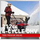 Toro Power Clear 721 E (38753) 21" Snow Blower Single-Stage Electric Start Toro Premium 212cc Engine