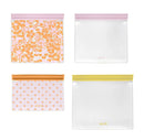 Reusable Food Storage Bags - 4-Pack