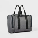 Large Hanging Toiletry Bag - Gray
