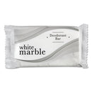Dial Amenities Individually Wrapped Deodorant Bar Soap, White,