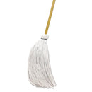 Boardwalk Deck Mop W/Wooden Handle, 16 Oz, 57" Handle, Rayon, 12/Carton - BWKRD60016S