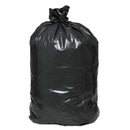 Boardwalk Low Density Repro Can Liners, 56 Gal, 1 Mil, 43" X 47", Black, 100/Carton - BWK529