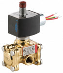 Redhat 24V DC 316 Stainless Steel Solenoid Valve, Normally Closed, 1/4" Pipe Size - EV8316G381V24/DCDD