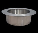 Harmony Fire Pit with LUME Insert Options in Arctic, Slate, Chocolate, and Raven