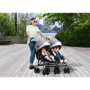 PowerGlyde Side-by-Side Double Stroller - Gray