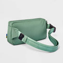 Anti-Theft Travel Hip Pack Bag - Dark Ivy