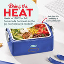 Personal Food Warmer - Electric Blue