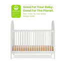 4-in-1 Convertible Crib - Moonstruck Gray