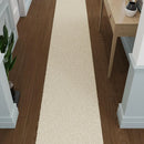Shaggy Runner Rug - Cream