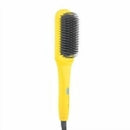 Heated Straightening Brush - Yellow