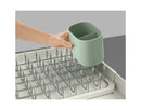 Extendable Plastic Dish Rack - Stone/Sage Green