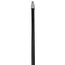 Rubbermaid Wood Locking Steel-Tip Broom/Sweep Handle, 60", Black, Dozen - RCP6357DZ