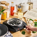 Single Coil Burner - Black Metal Cooktop Accessory