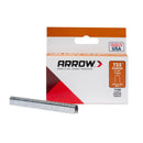 Arrow T25 1/4 in. W X 7/16 in. L 18 Ga. Round Crown Wire Staples 1100 pk, Pack of 5