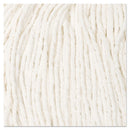 Boardwalk Cut-End Wet Mop Head, Rayon, No. 24, White, 12/Carton - BWK2024RCT