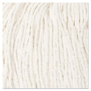 Boardwalk Cut-End Wet Mop Head, Rayon, No. 24, White - BWK2024REA