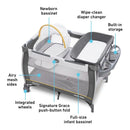 Pack 'N Play Care Suite Bassinet Playard - Wells